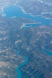 The river joining the Kastrakiou and Cremaston reservoirs