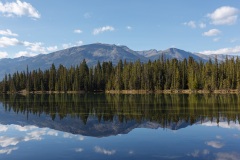 Beauvert Lake with Whistler's Mountain