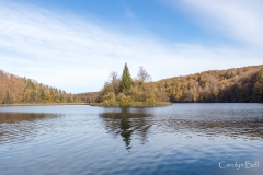 Jezero Kozjak from the boat
