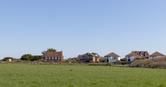 Milford-on-sea village houses