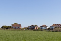 Milford-on-sea village houses