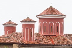 Agios Stefanos - detail of towers