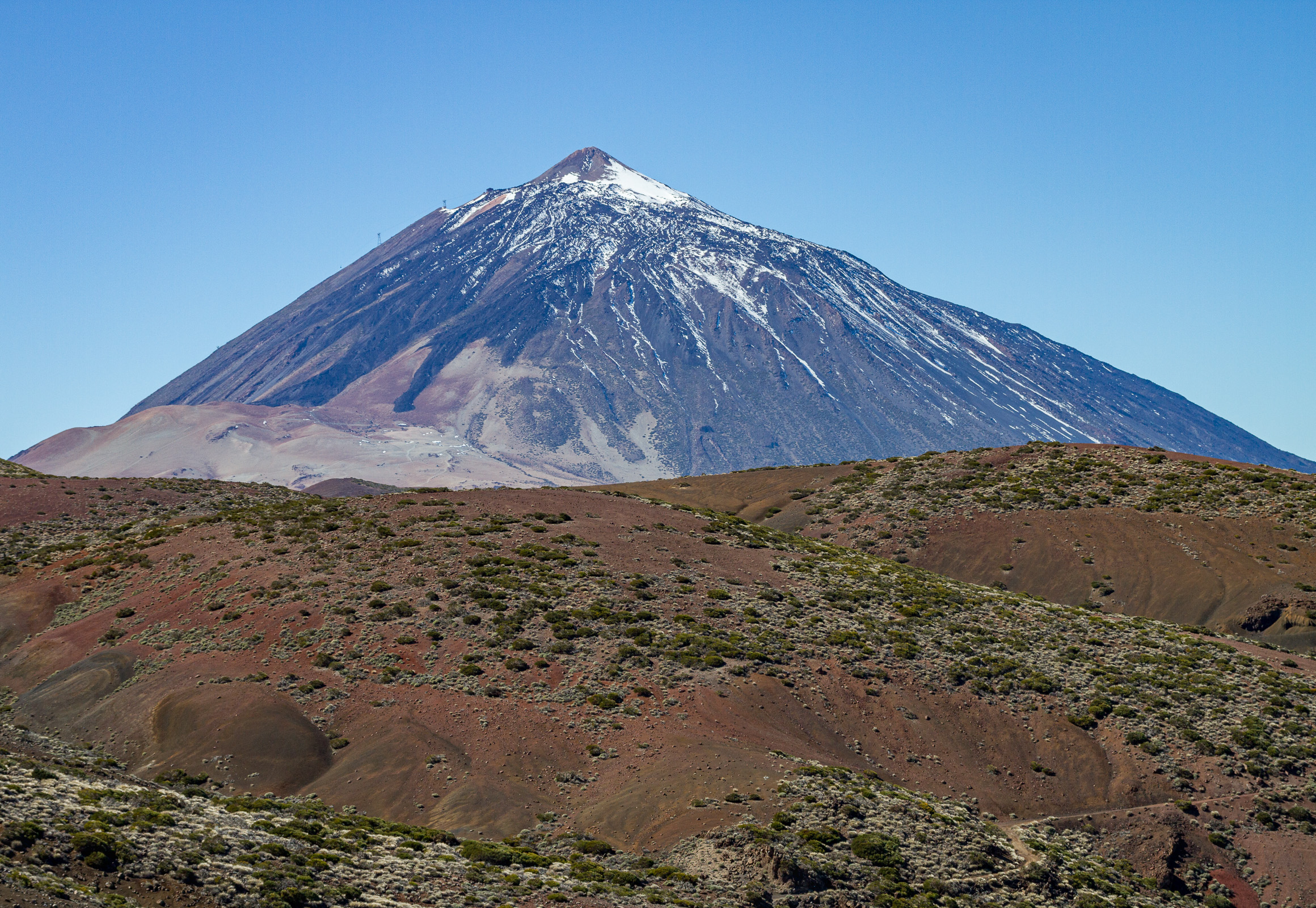 Mount Teide snowcap, Tenerife