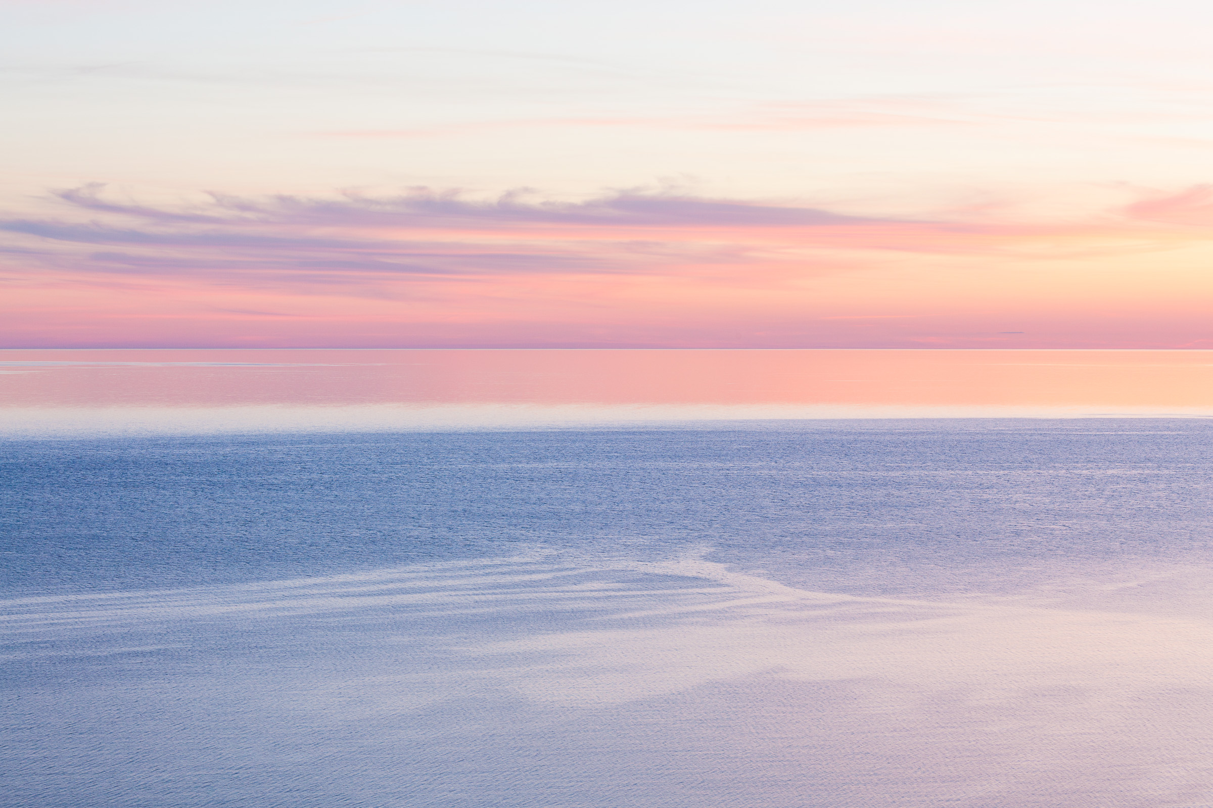 Pastel sunset, Cape Breton Island, Canada