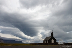 The church at Budir, Iceland