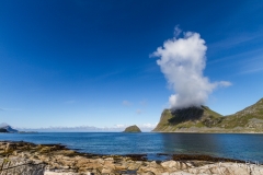 A cap cloud from Vikspollen, Norway