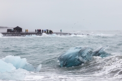 Icebergs on Breidmerkursandur beach, Iceland