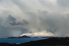 Squall over Rhum from Ardnamurchan