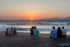 Sharing the sunset, Mykonos, Greece