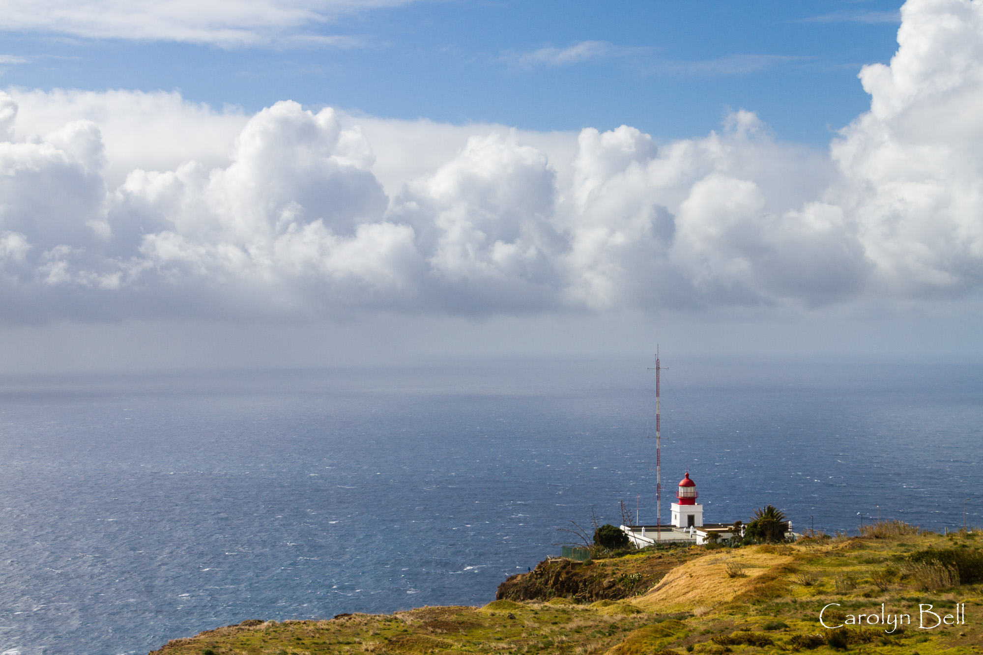 The lighthouse at Ponta do Pargo