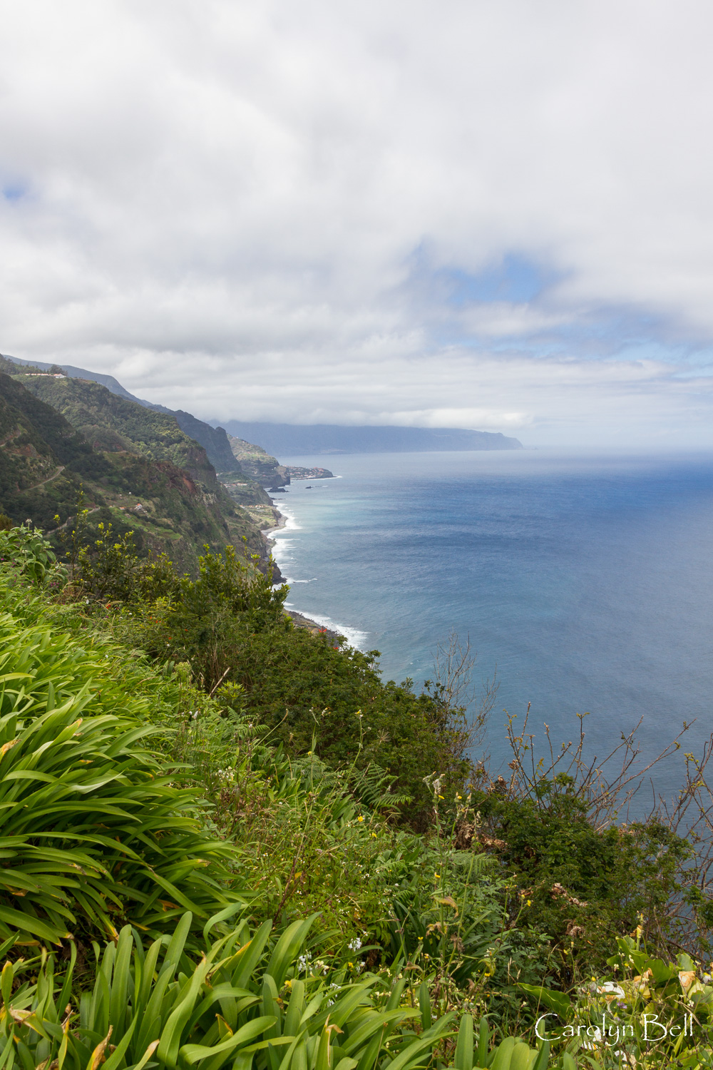 From the viewpoint near Ponta de Sao Jorge