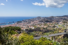 Funchal from the botanic gardens