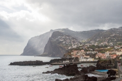 Camara de Lobos with the Cabo Girao behind