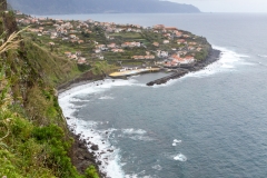 From the road above Ponta Delgada