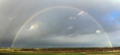 Rainbow over Glen Almond