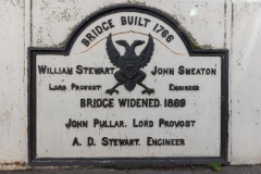 Bridge Information Plaque, Smeaton's Bridge