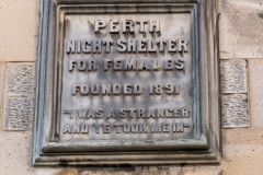 1891 Night Shelter for Destitute Women Plaque, Watergate